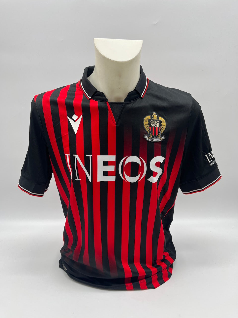 Matchworn Nice Worn & Signed by Antoine Mendy 03.06.2023