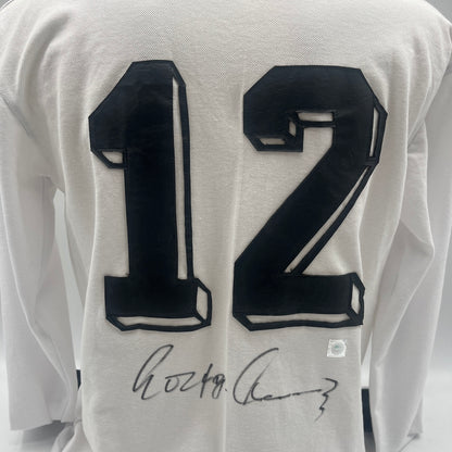 DFB Repro Trikot Wolfgang Overath signiert COA Deutschland Autogramm XL