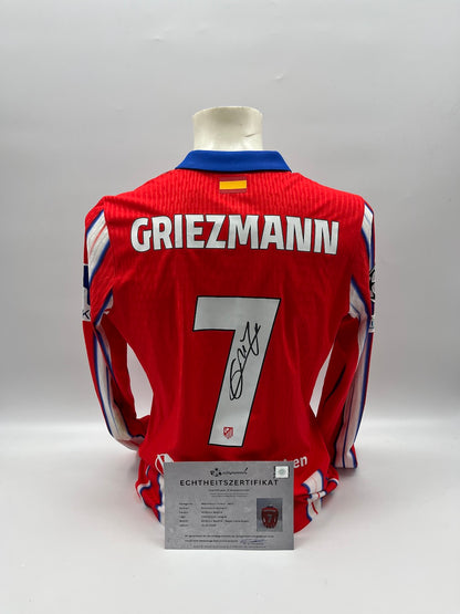 Matchworn Atletico Worn & Signed by Antoine Griezmann 21.01.2025