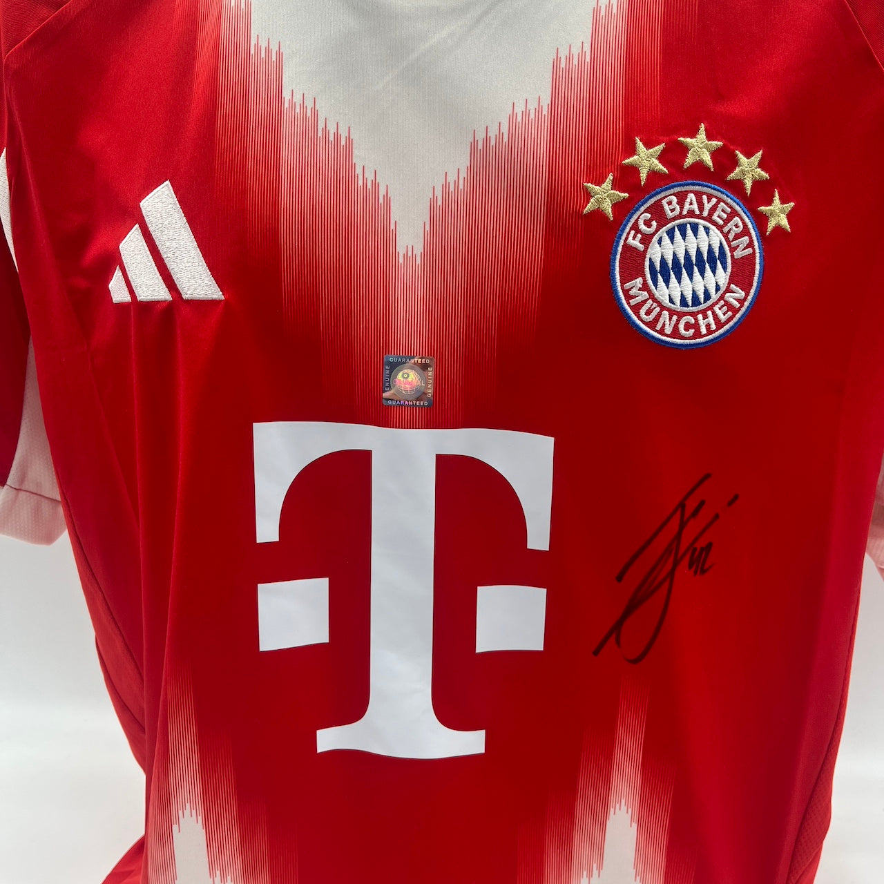 Bayern München Trikot Jamal Musiala signiert Autogramm Adidas COA XL