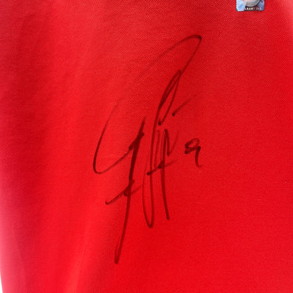 DFB Shirt Stefan Effenberg signiert Adidas COA Deutschland Autogramm XXL