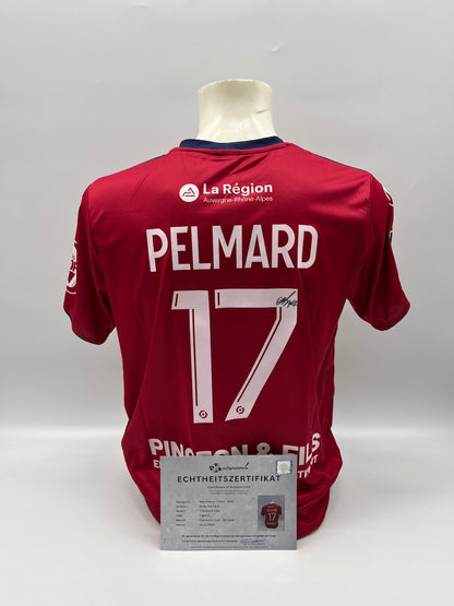 Matchworn Clermont Foot Trikot worn & signed by Andy Pelmard 25.11.2023