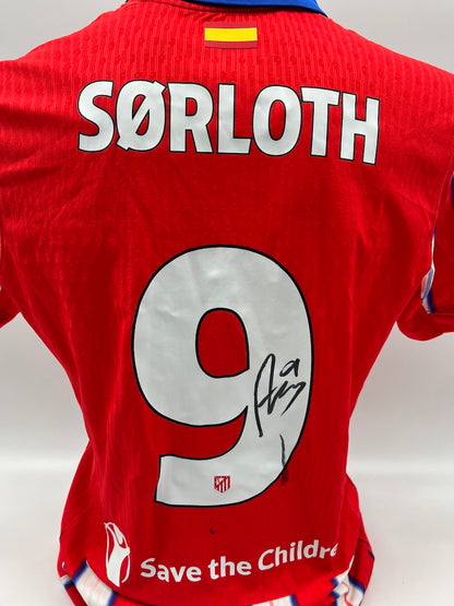Matchworn Atletico Worn & Signed by Alexander Sorloth 29.01.25
