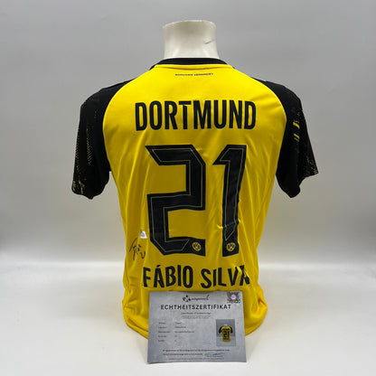 Borussia Dortmund Trikot Fabio Silva signiert BVB Puma S