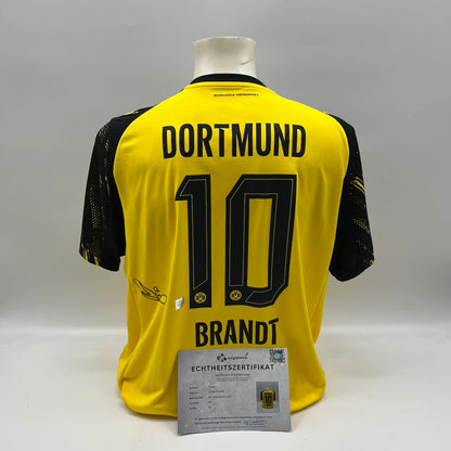 Borussia Dortmund Trikot signiert Julian Brandt BVB Puma Autogramm XL