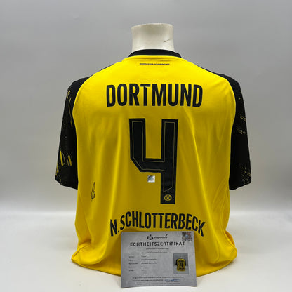 Borussia Dortmund Trikot Nico Schlotterbeck signiert BVB Puma COA XXL