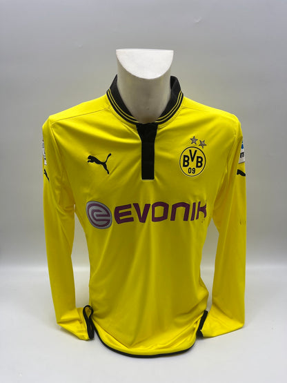 Matchworn Dortmund jersey worn by Ilkay Gündogan 03.11.2012 BVB-VfB