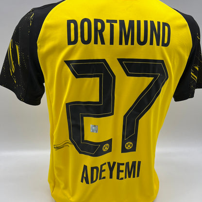 Borussia Dortmund Trikot Karim Adeyemi signiert BVB Puma COA S