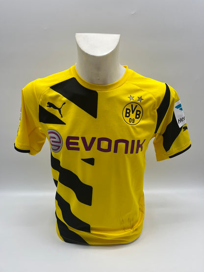 Matchworn Dortmund jersey worn by Kevin Kampl 20.2015 VfB-BVB