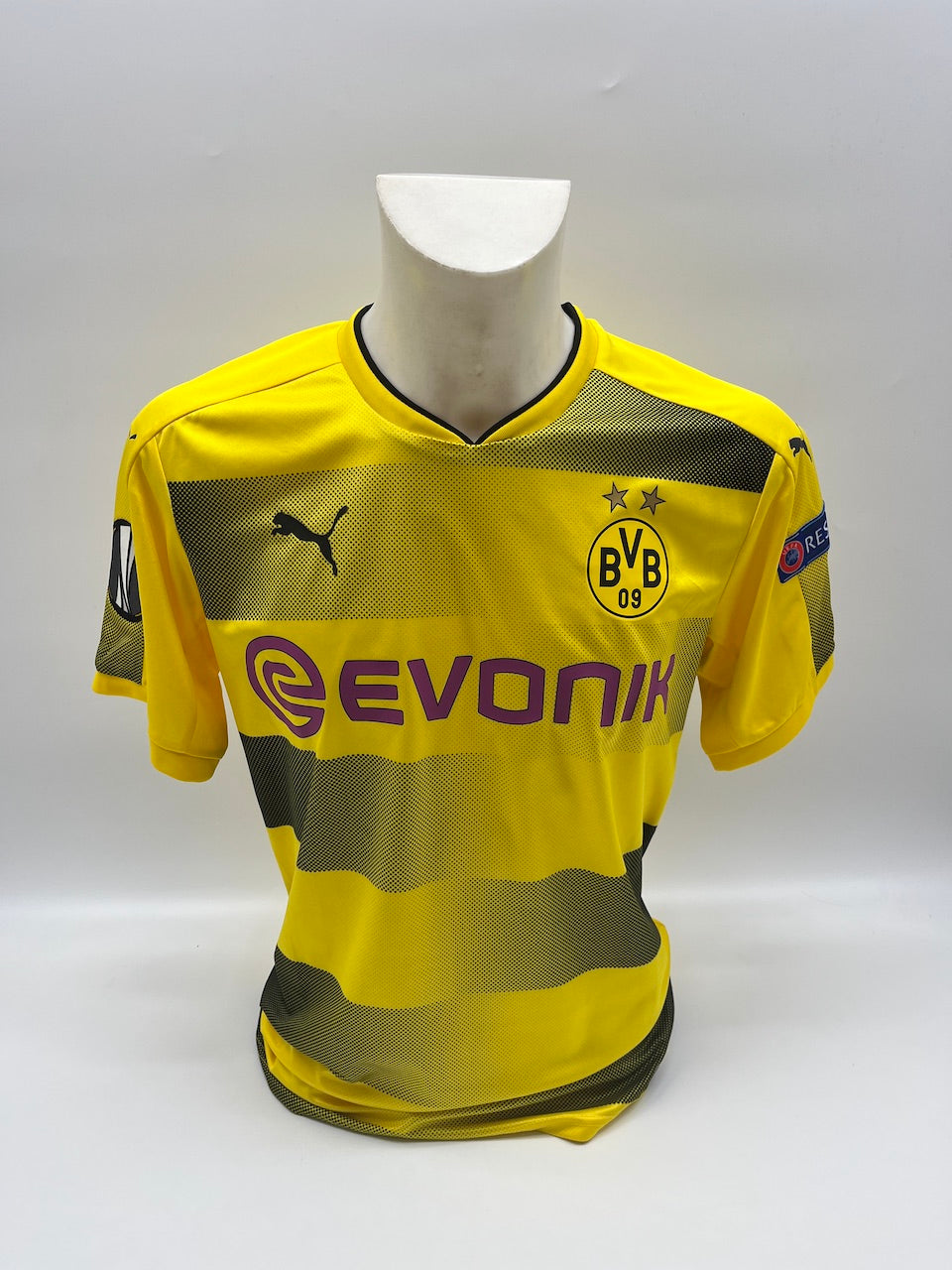 Matchworn Dortmund Trikot getragen von Mahmoud Dahoud 22.02.2018