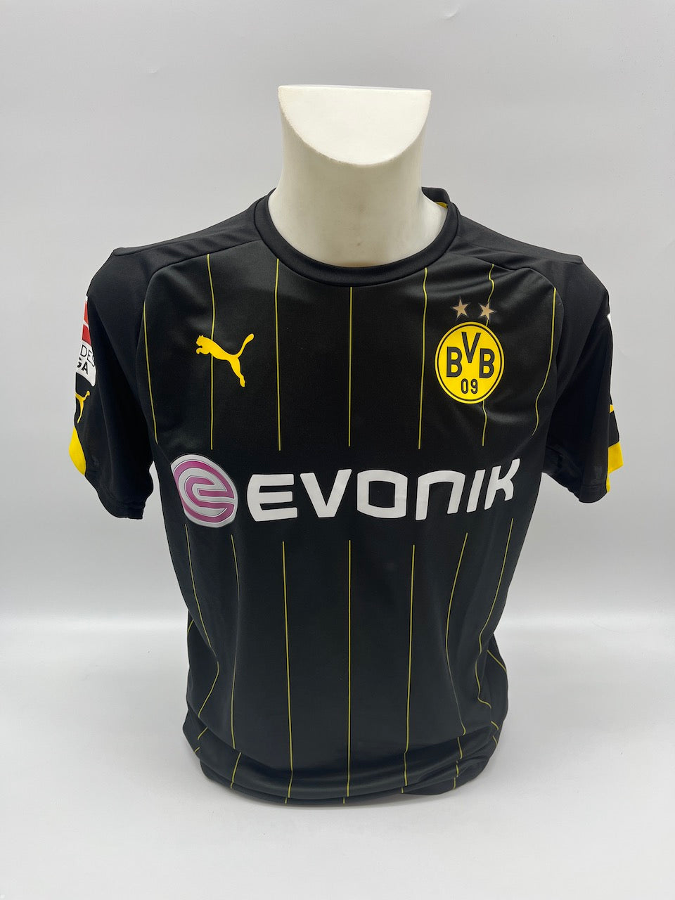 Matchworn Dortmund Trikot getragen von Ilkay Gündogan 05.12.2015 Wolfsburg-BVB