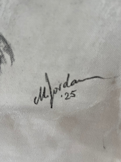 DFB jersey portrait Rainer Bonhof hand painted and signed in the context l