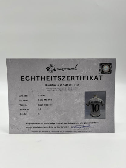Real Madrid Trikot Luka Modric signed adidas Spain La Liga S