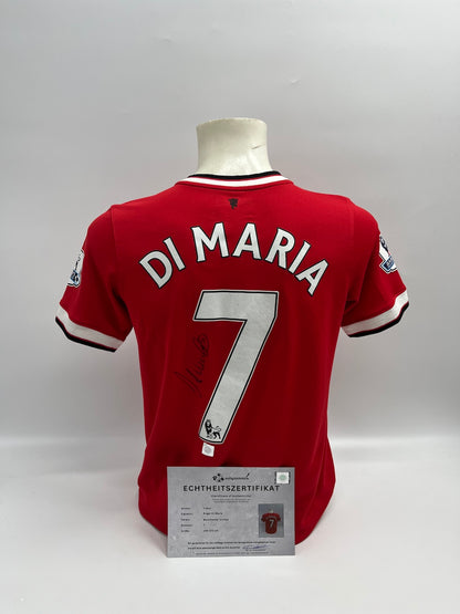 Manchester United Trikot Angel di Maria signed autograph England Nike 158-170