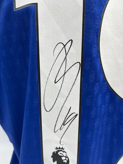 Matchworn Chelsea jersey worn & signed by Jadon Sancho 25.01.25