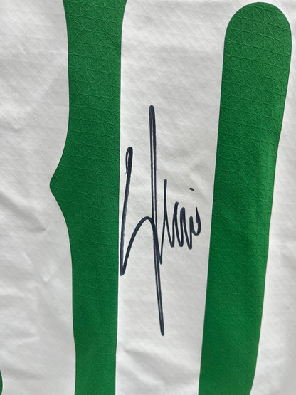 Matchworn Gladbach jersey carried & signed by Nico Elvedi 01.02.2025