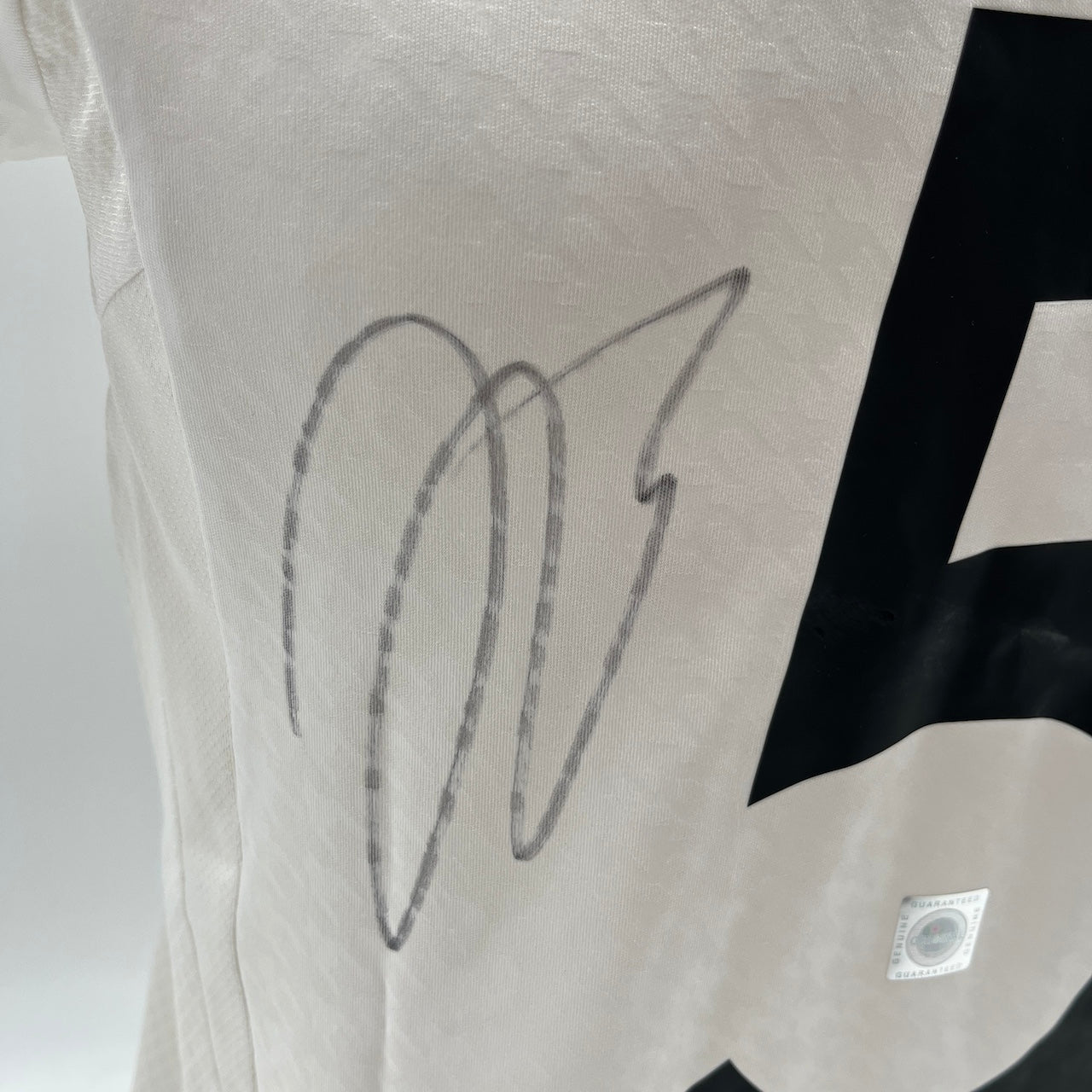 Real Madrid Trikot Jude Bellingham signiert Autogramm Adidas COA S