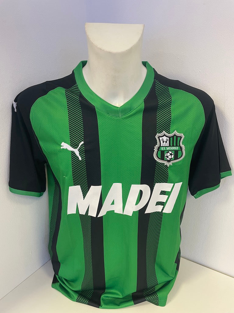 US Sassuolo jersey Pedro Obiang signed Italy Puma autograph football L