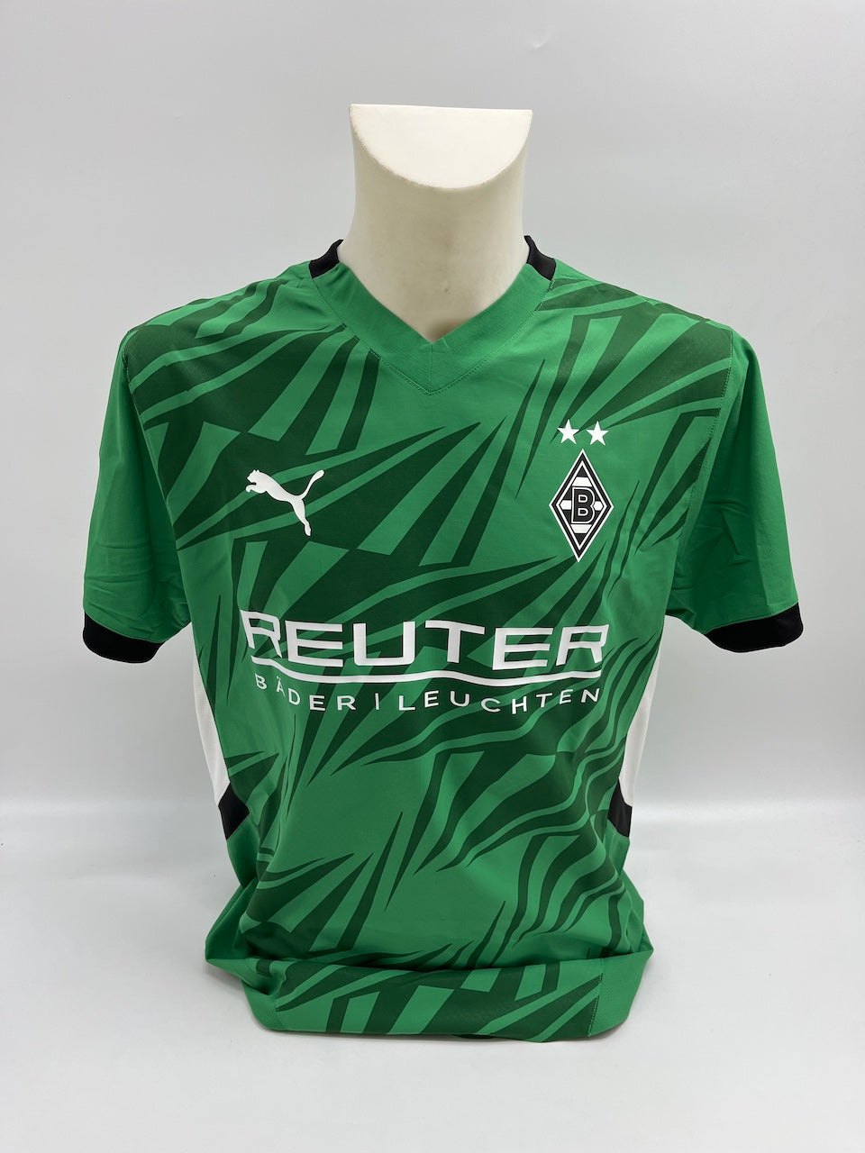 Matchworn Gladbach Trikot getragen & signiert von Marvin Friedrich 15.02.2025