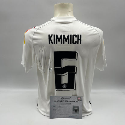 DFB Trikot Joshua Kimmich signiert Adidas COA Deutschland Autogramm neu M