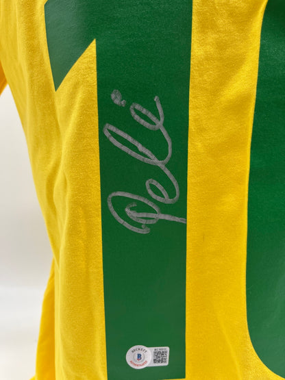 Brazil Repro Trikot Pele Signed Signature autograph COA M