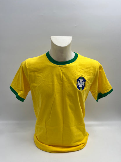 Brazil Repro Trikot Pele Signed Signature autograph COA M