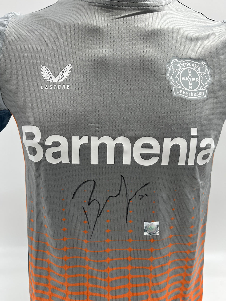 Bayer Leverkusen training shirt Victor Boniface signed autograph Castore 158