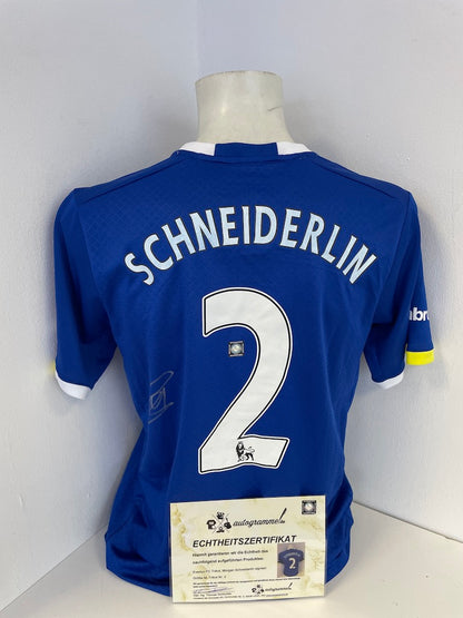 FC Everton jersey Morgan Schneiderlin signed autograph soccer england coa m