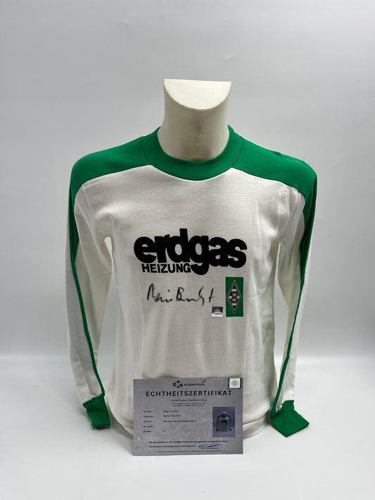 Repro Borussia Mönchengladbach jersey Rainer Bonhof signed autograph S