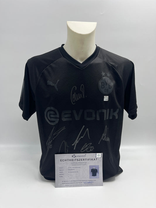 BVB Sondertrikot 2019/2020 Teamsigniert Borussia Dortmund COA Puma L