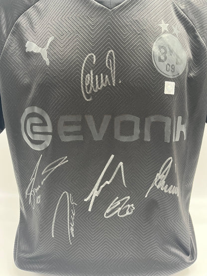 BVB special jersey 2019/2020 team signed Borussia Dortmund Coa Puma L