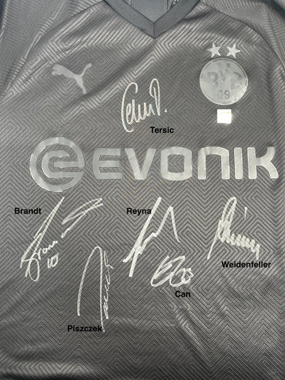 BVB special jersey 2019/2020 team signed Borussia Dortmund Coa Puma L