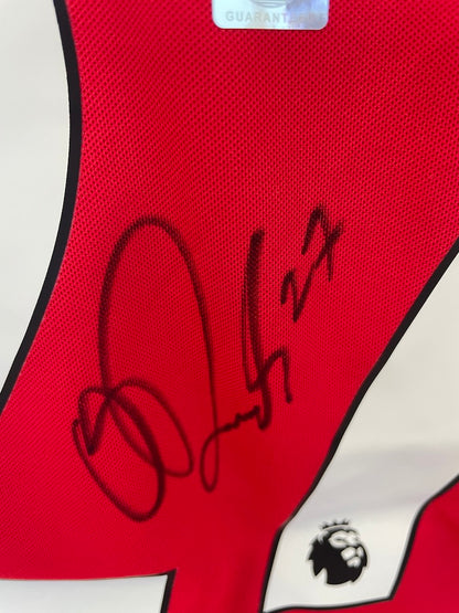 Nottingham Forest Trikot Omar Richards signed autograph soccer england coa m