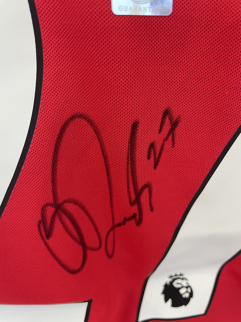 Nottingham Forest Trikot Omar Richards signed autograph soccer england coa m