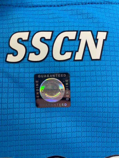 SSC Naples jersey Andrea Petagna signed Italy autograph football new m