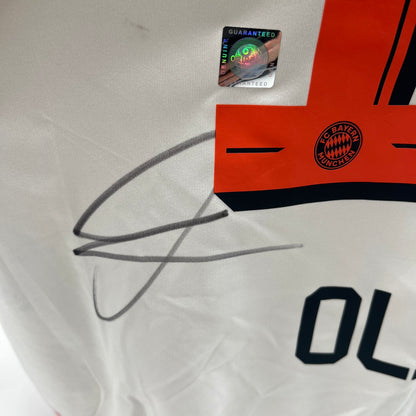 Bayern München Trikot Michael Olise signiert Autogramm Adidas COA L