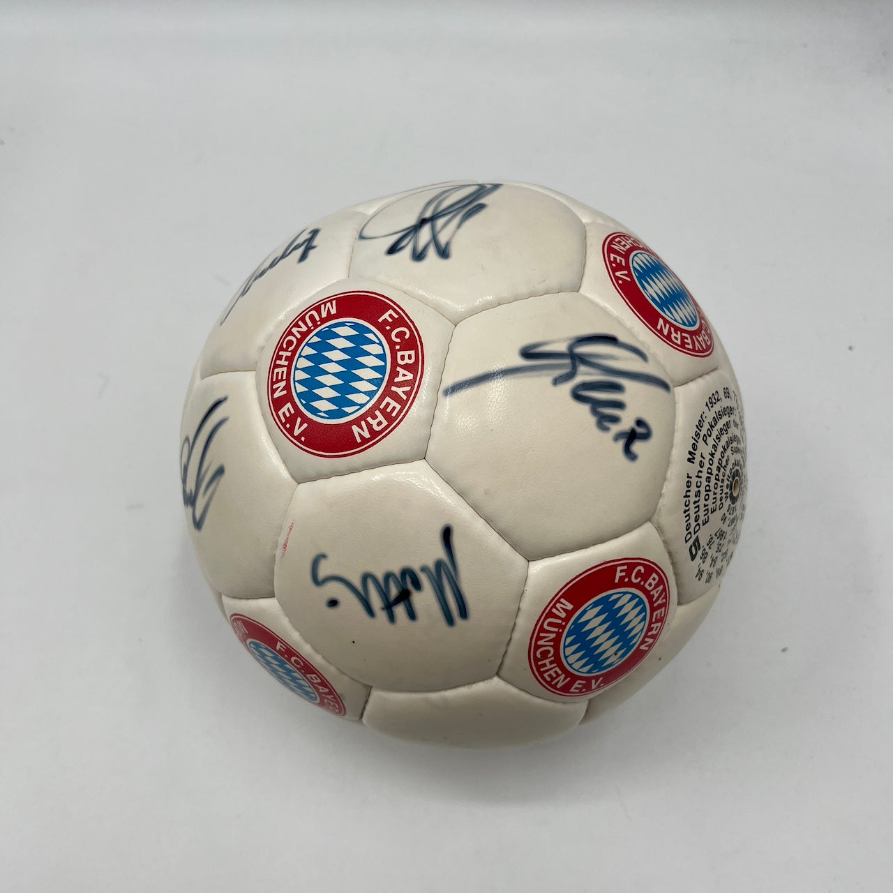 Bayern München Fußball Teamsigniert 1995/1996 Autogramme Bundesliga FCB