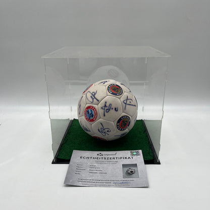 Bayern München Fußball Teamsigniert 1995/1996/1997 Autogramme Bundesliga Ball
