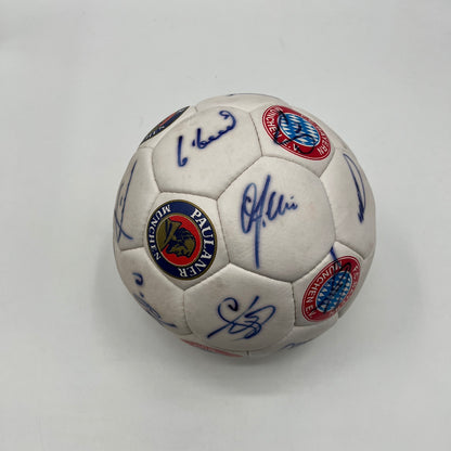 Bayern München Fußball Teamsigniert 1995/1996/1997 Autogramme Bundesliga Ball