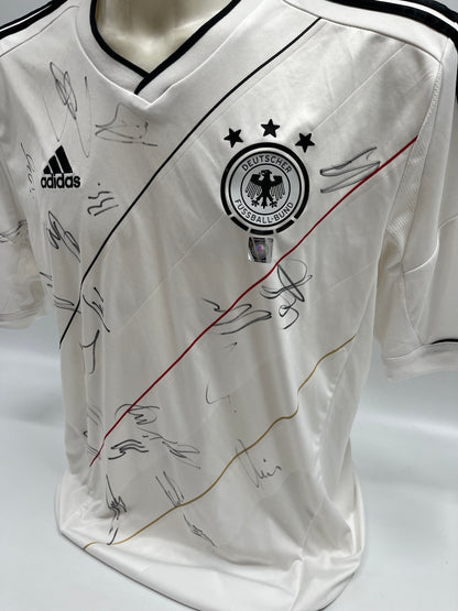 Germany jersey em 2012 team signed DFB autograph COA adidas l
