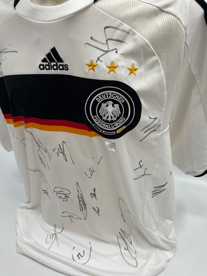 Germany jersey em 2008 team signed autograph adidas DFB XL