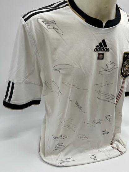 Germany jersey World Cup 2010 team signed DFB football autograph adidas new XL