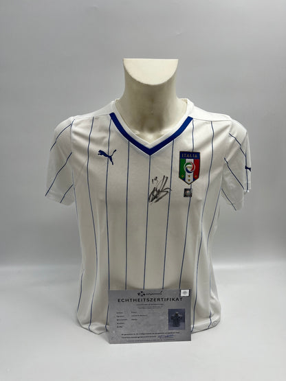 Italy women's jersey Leonardo Bonucci signed autograph COA new L