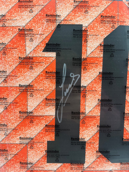 Netherlands jersey ruud gullit signed in the framework of COA