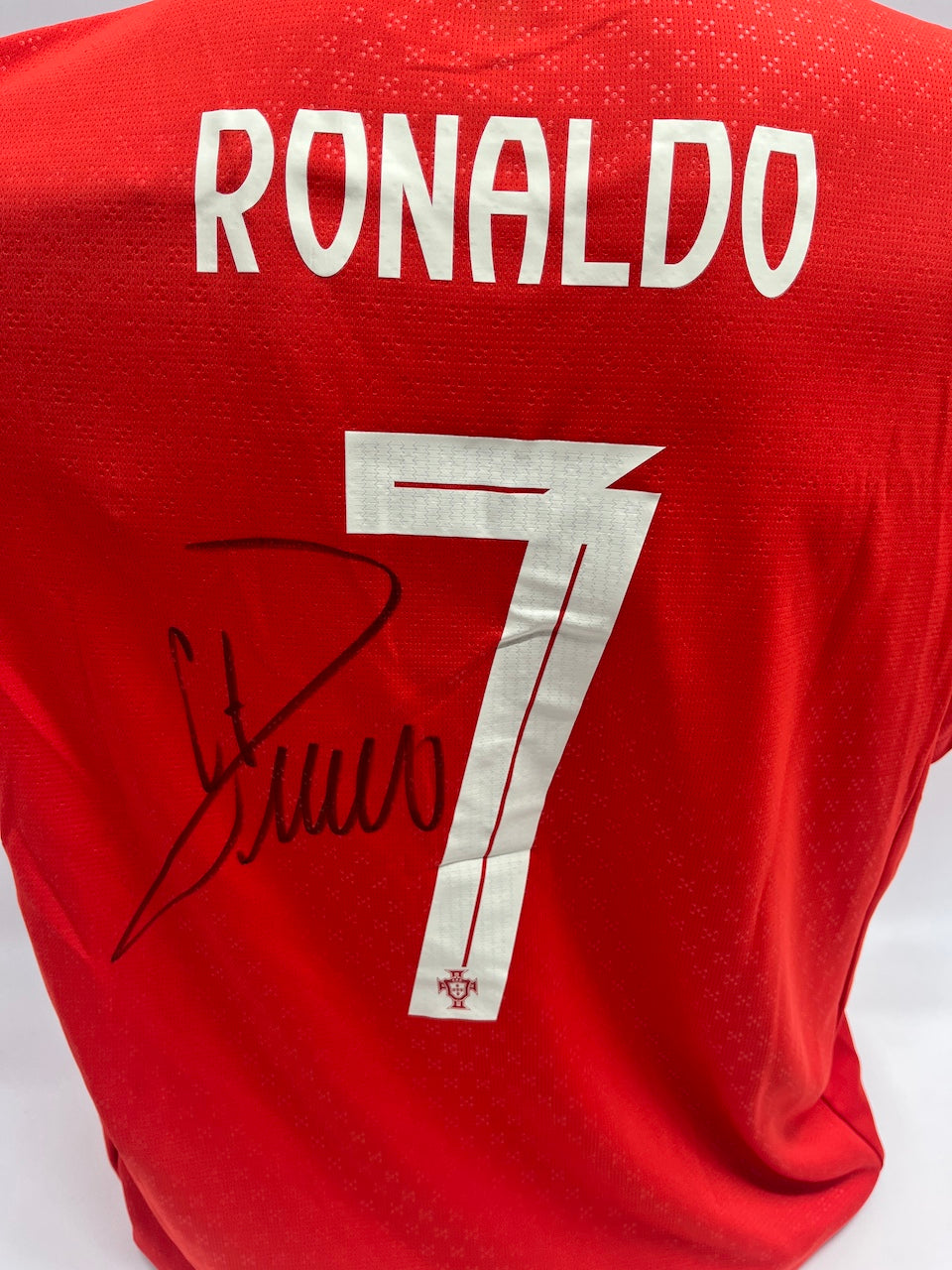 Portugal Trikot Cristiano Ronaldo signiert Autogramm COA Fußball L