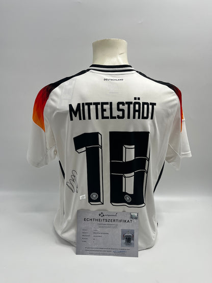 DFB jersey signed by Maximilian Mittelstädt, Germany DFB autograph COA L