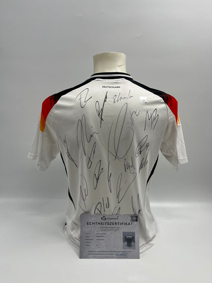 Germany jersey em 2024 team signed DFB Coa adidas 176