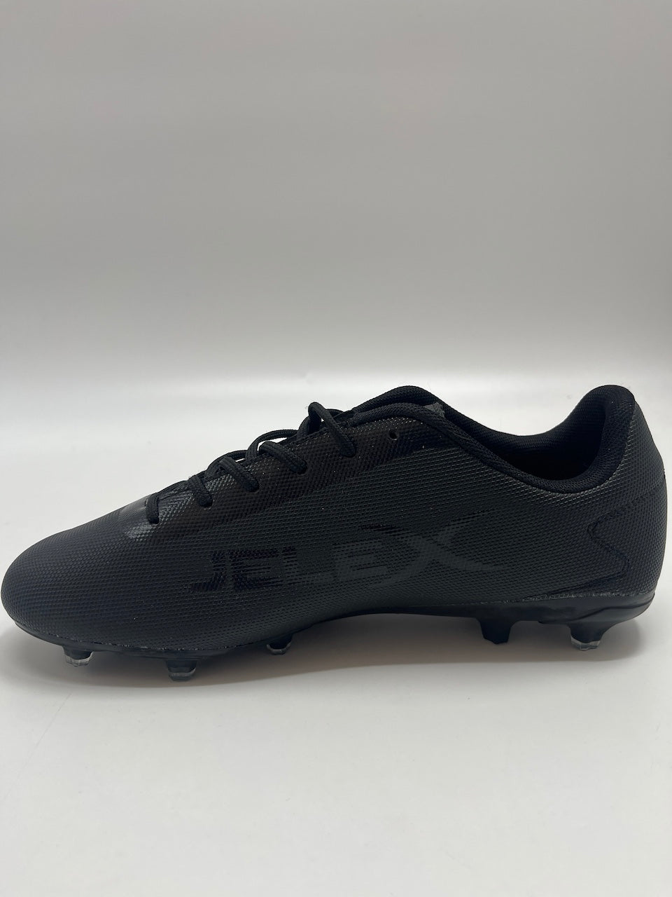 Football shoe Nigel de Jong signed in showcase + lighting autograph COA