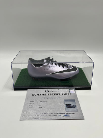 Football shoe Mike Hanke signed Football Bundesliga Nike 38