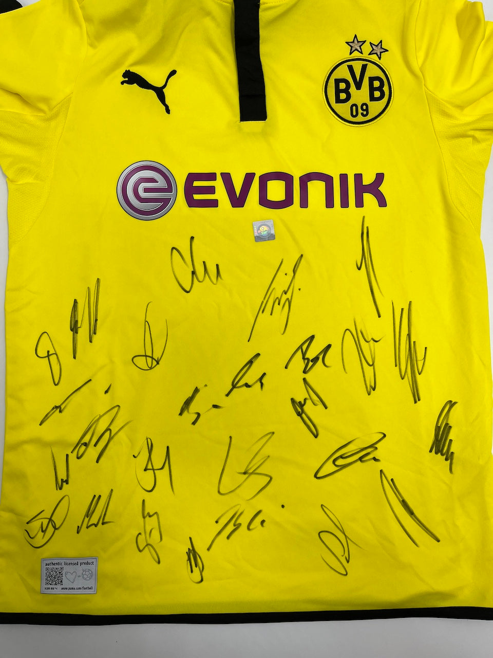 BVB jersey 2012/2013 team signed Borussia Dortmund Coa Neu Puma Bundesliga 164